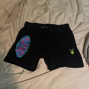 Pacsun Playboy jogger shorts